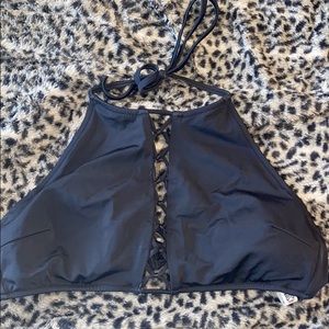 High-Neck Bikini Top - L